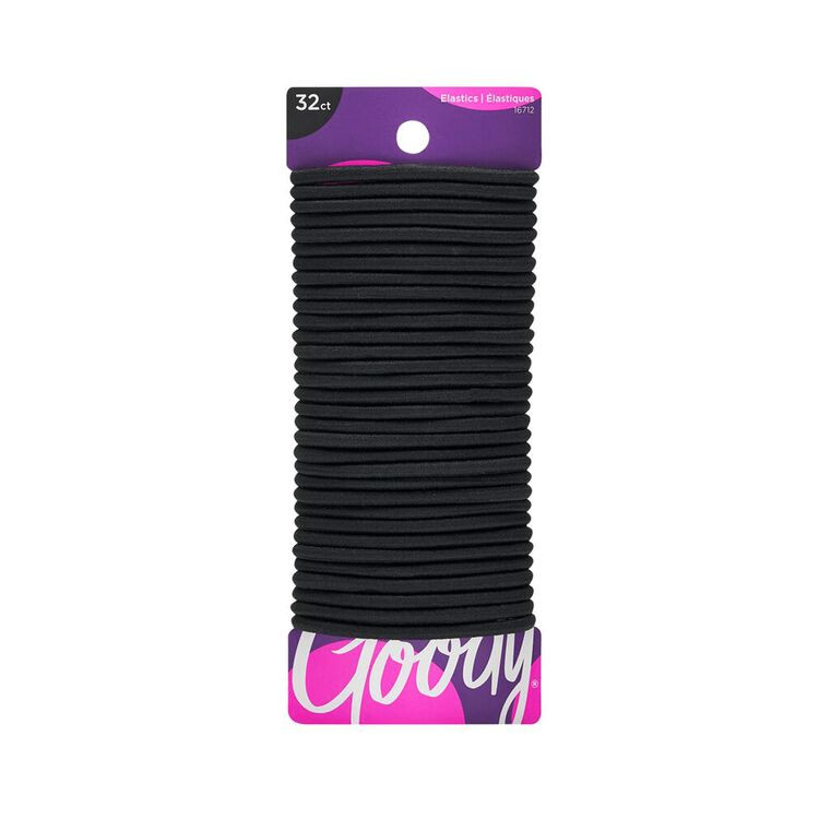 Black Elastics 32 Count | Sally Beauty