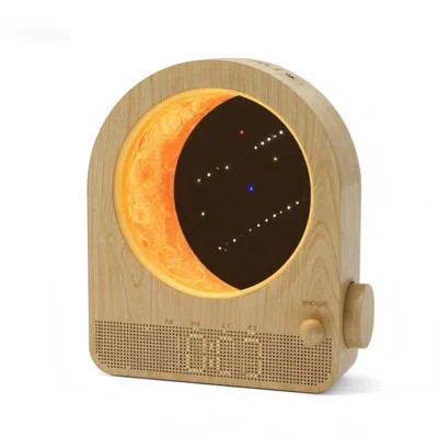 Meteor Moon Night Light & Alarm Clock For Kids - Color-Changing, Sleep Sounds, Smart Wake-Up Light | Wayfair North America