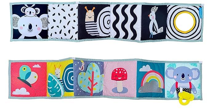 Baby Steps Koala Pram High Contrast Baby Book | Touch Crinkle | Cloth Book | Early Learning Carse... | Amazon (US)