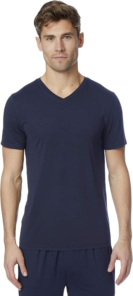 32 DEGREEES Men's Cool Classic Vneck T-Shirt | Anti-Odor | 4-Way Stretch | Moisture Wicking | Amazon (US)