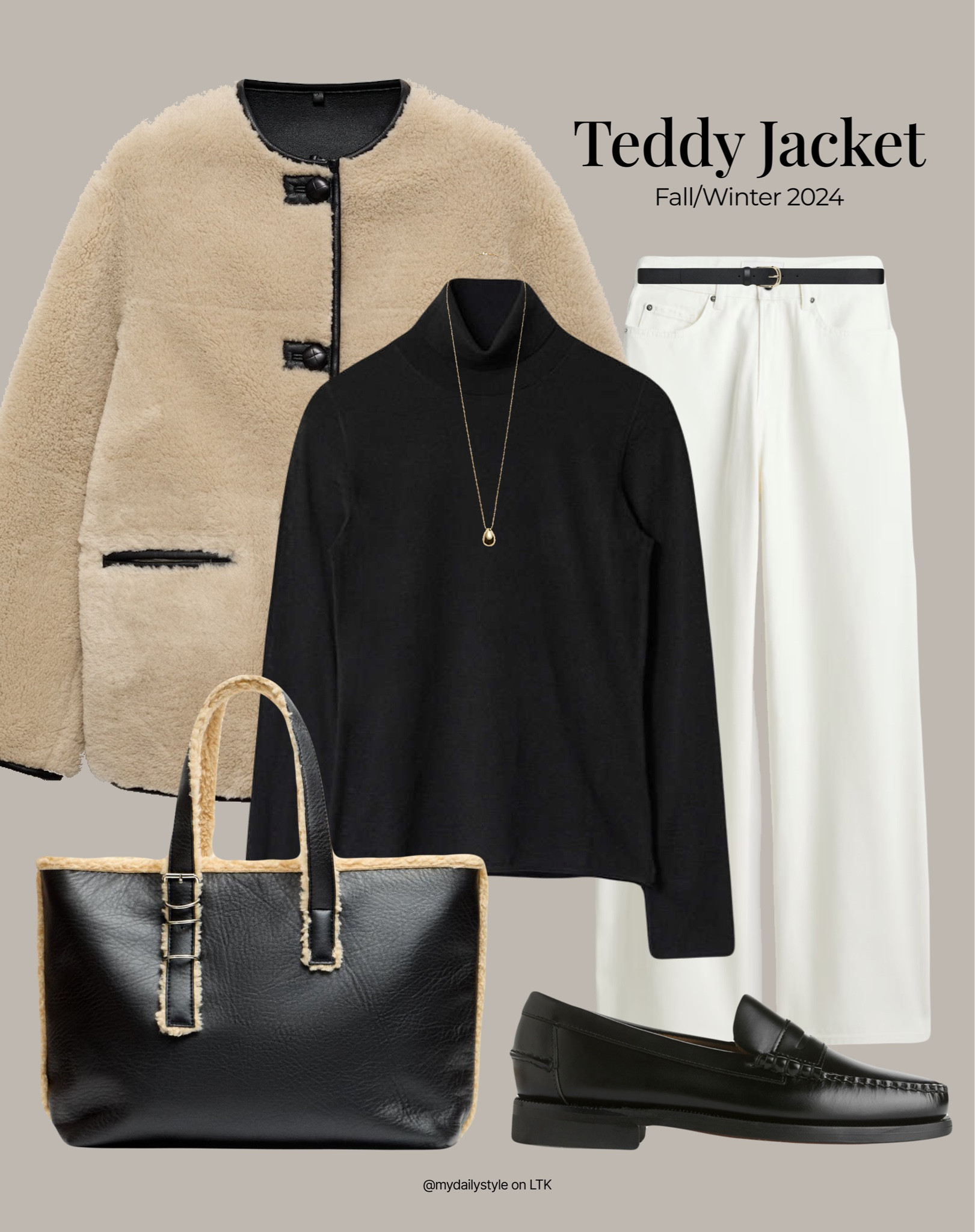 Styling cute & cozy teddy jacket 🧸 Check out more styling ideas in my profile. 

Tags: teddy jacket, teddy coat, fluffy coat, fur-effect coat, chaqueta de borreguito, fall style, pre-fall, autumn style, fall outfit, autumn outfit, fall fashion, autumn fashion, easy styling, simple everyday look, chic & basic outfit, Parisian look, casual outfit, capsule wardrobe, office look, brunch style, high street.

#LTKautumn #LTKstyletip #LTKbag