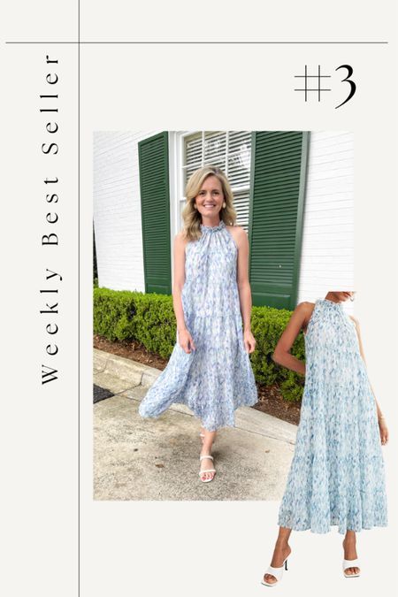 This pretty dress from Amazon is a must! The ruffle detail on the halter neckline is lovely. 

#LTKwedding #LTKunder50 #LTKSeasonal