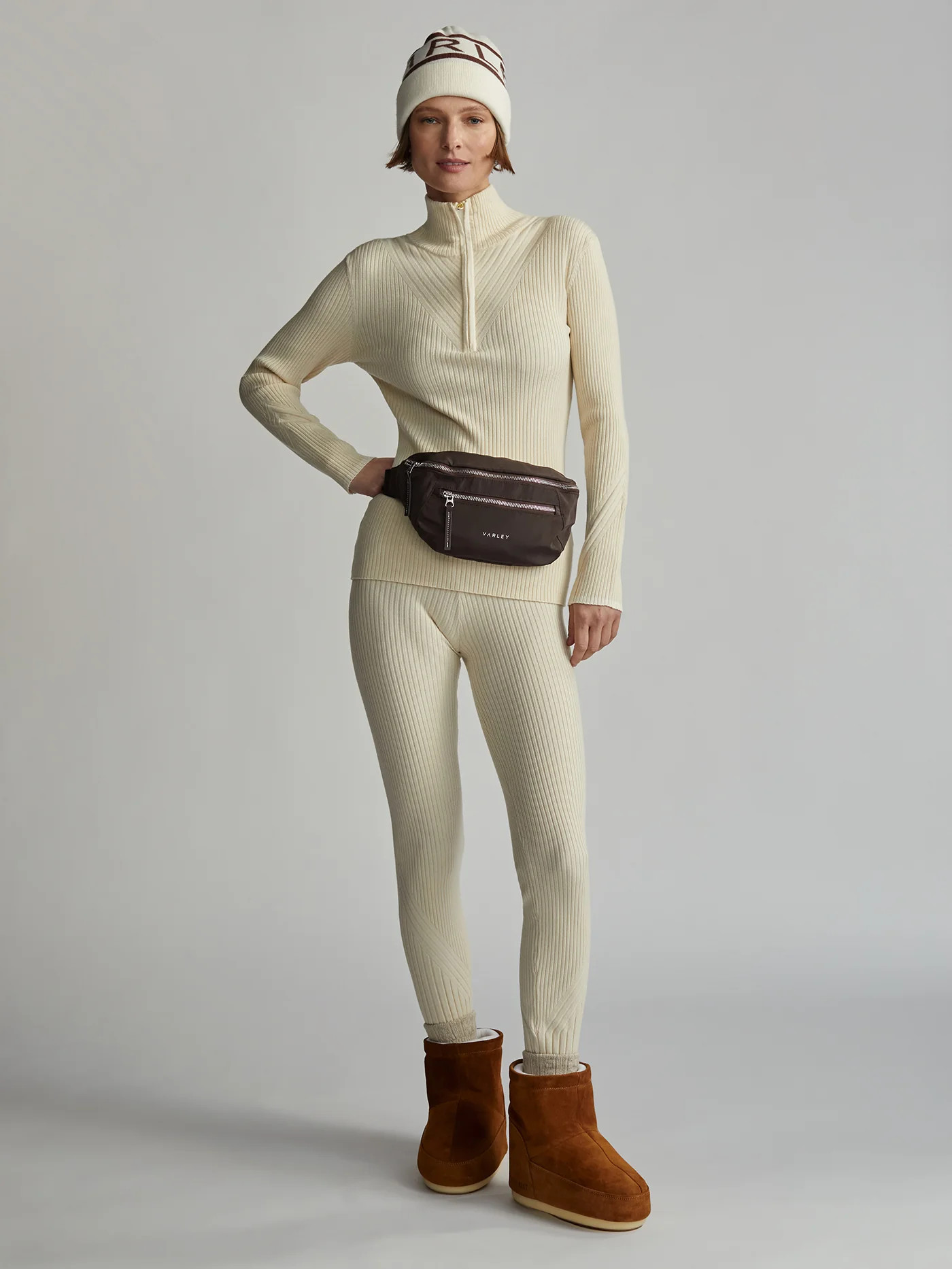 Mocado Rib Knit Legging1 ReviewsElevate your Alpine capsule wardrobe with the Mocado rib knit leg... | Varley USA