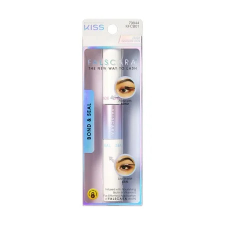 KISS FALSCARA False Lash Clusters Bond & Seal Double-Sided Tube NET WT 9.0 g (0.29 oz.) | Walmart (US)