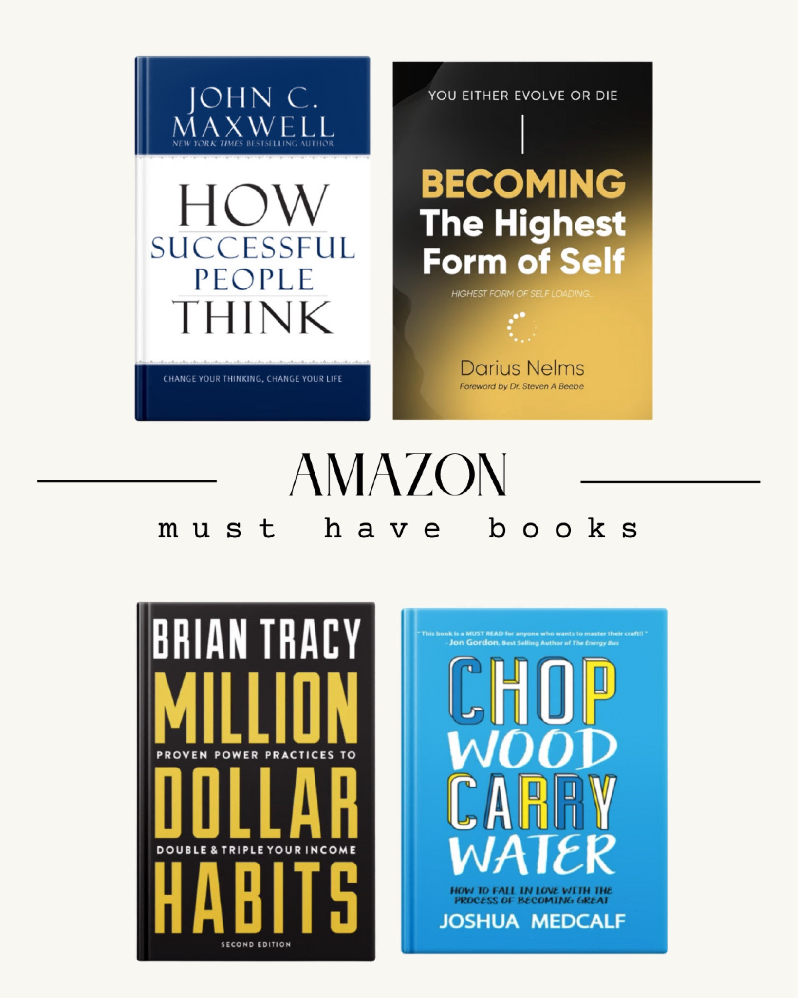Amazon Self Help, Motivational Books. Highest Form of Self. Books to Gift. 

#LTKFindsUnder50 #LTKGiftGuide