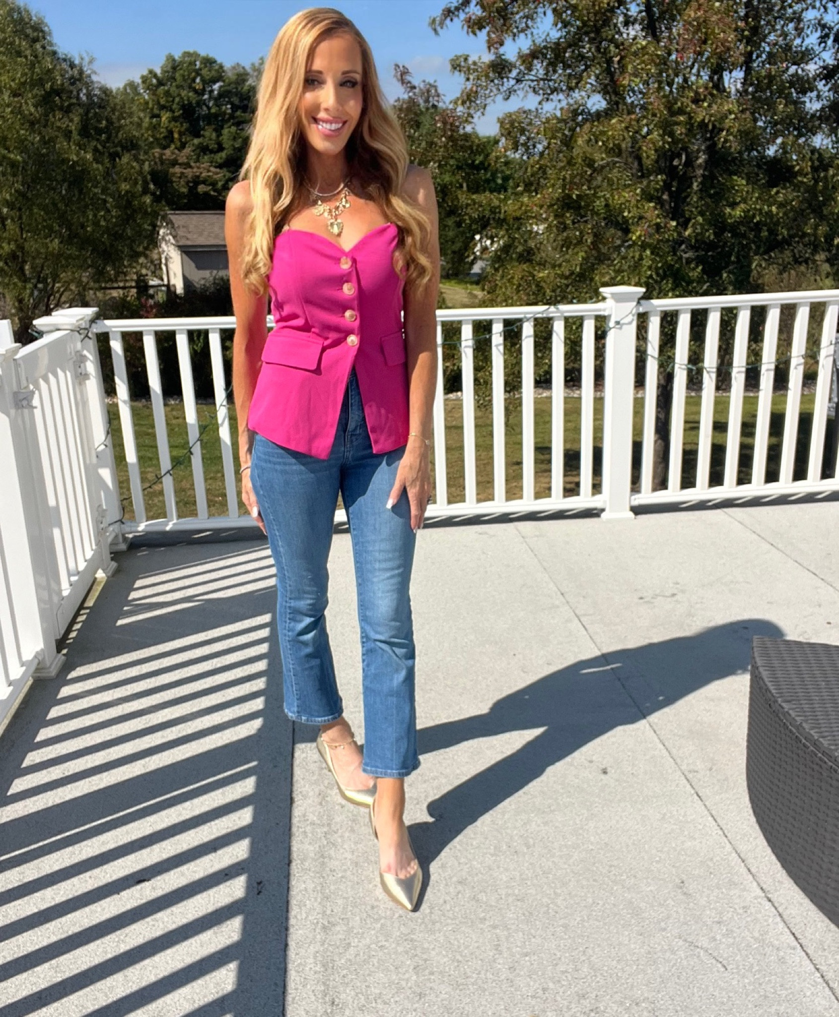 Gorgeous pink strapless blazer ❤️💕💕❤️🌺

#LTKHome #LTKStyleTip #LTKBeauty
