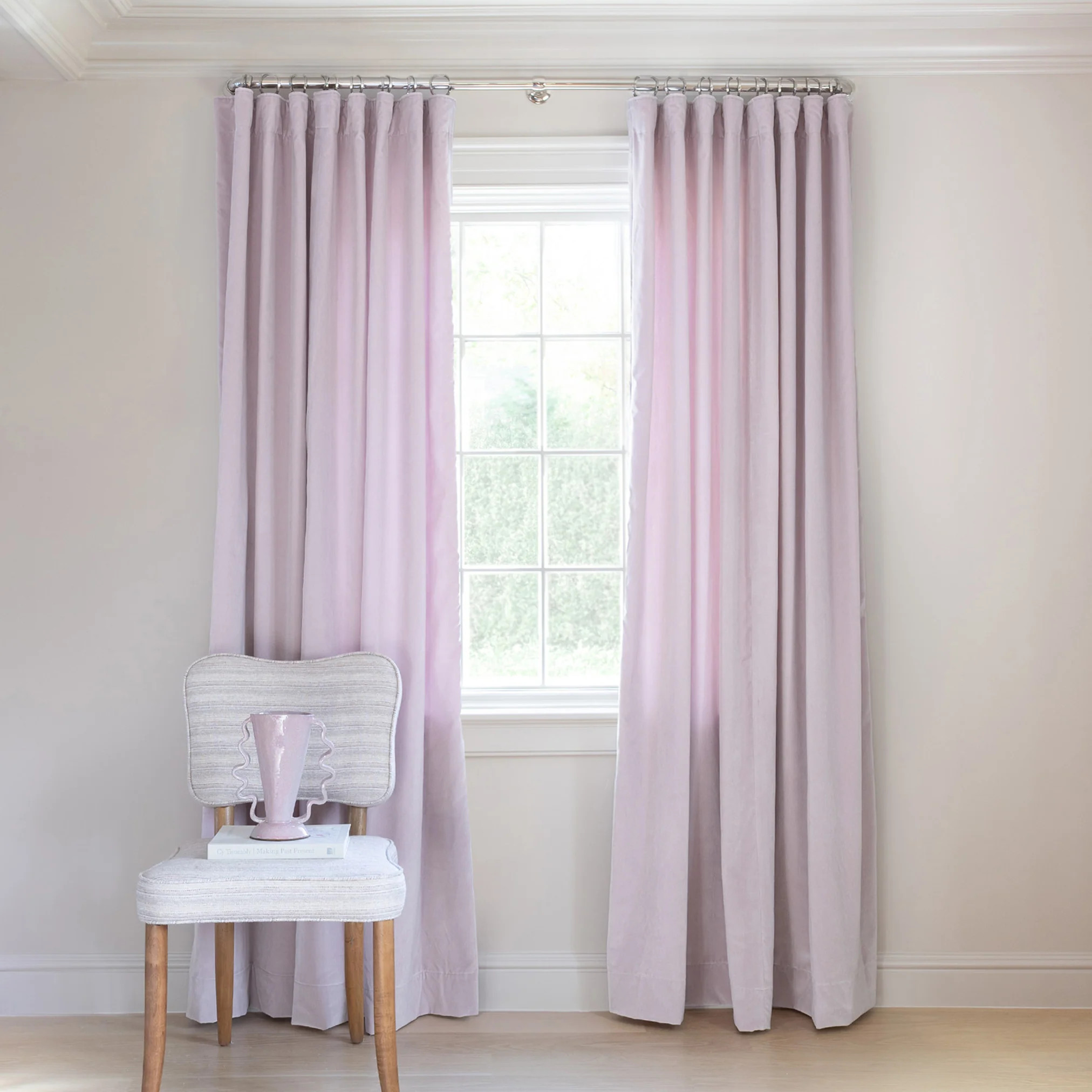 Lilac Velvet
                Custom Curtain | Pepper Home