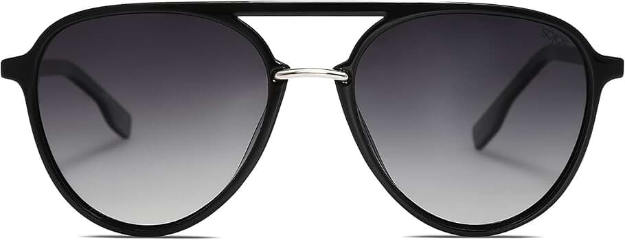 SOJOS Oversized Polarized Sunglasses for Women Men Aviator Large Frame Ladies Shades SJ2078 | Amazon (US)