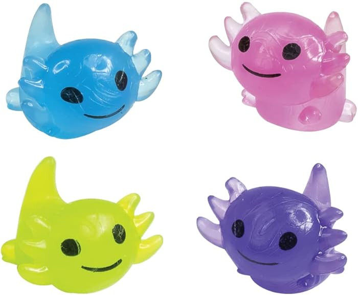 Raymond Geddes Axolotl Pencil Top Erasers (Pack of 24) | Amazon (US)