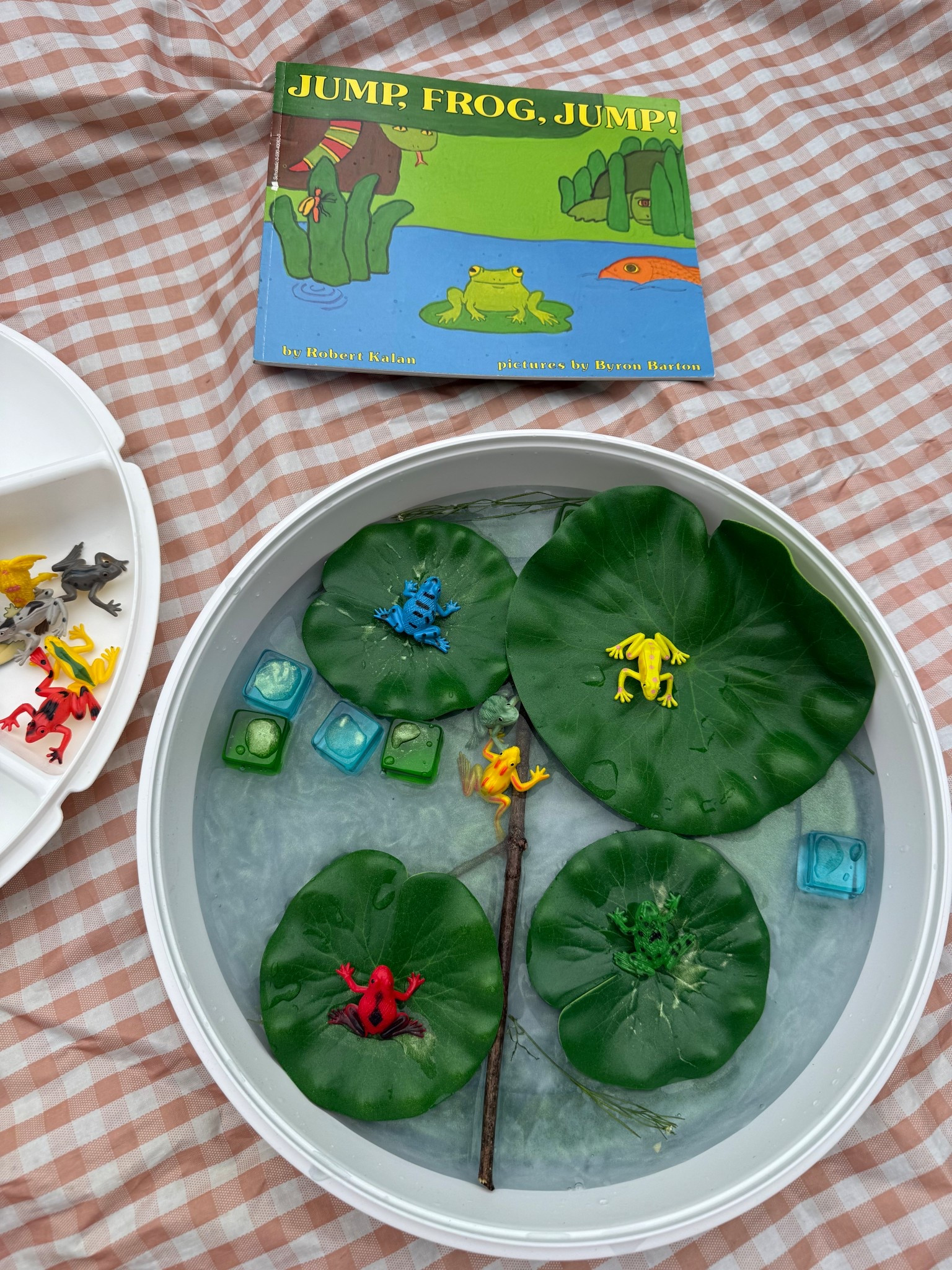 Water sensory play…frog themed! 

Don’t forget the edible glitter to make the water sparkle 


#LTKBaby #LTKKids #LTKmomlife