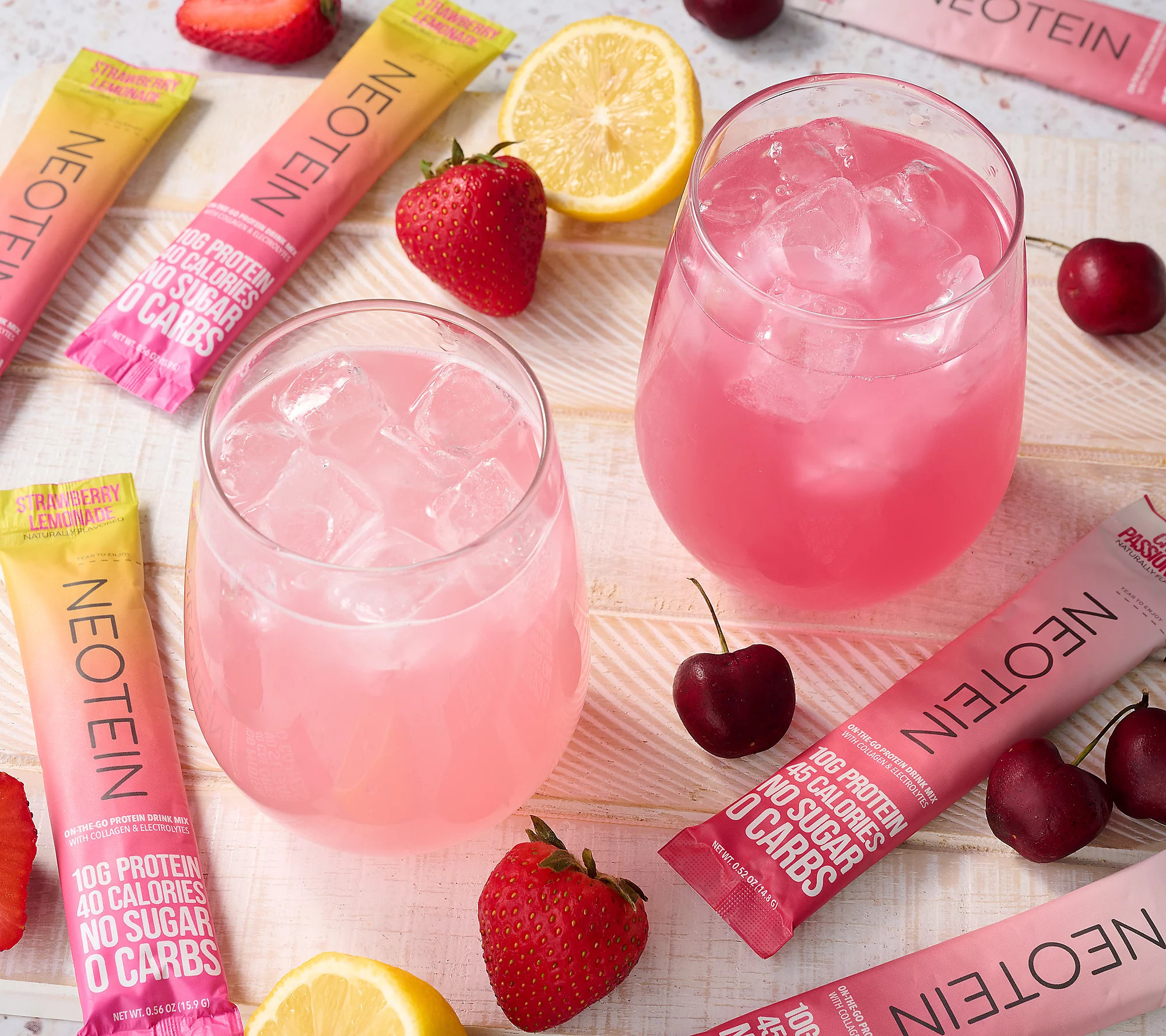 Neotein 18-ct Protein & Hydration Drink MixPackets | QVC