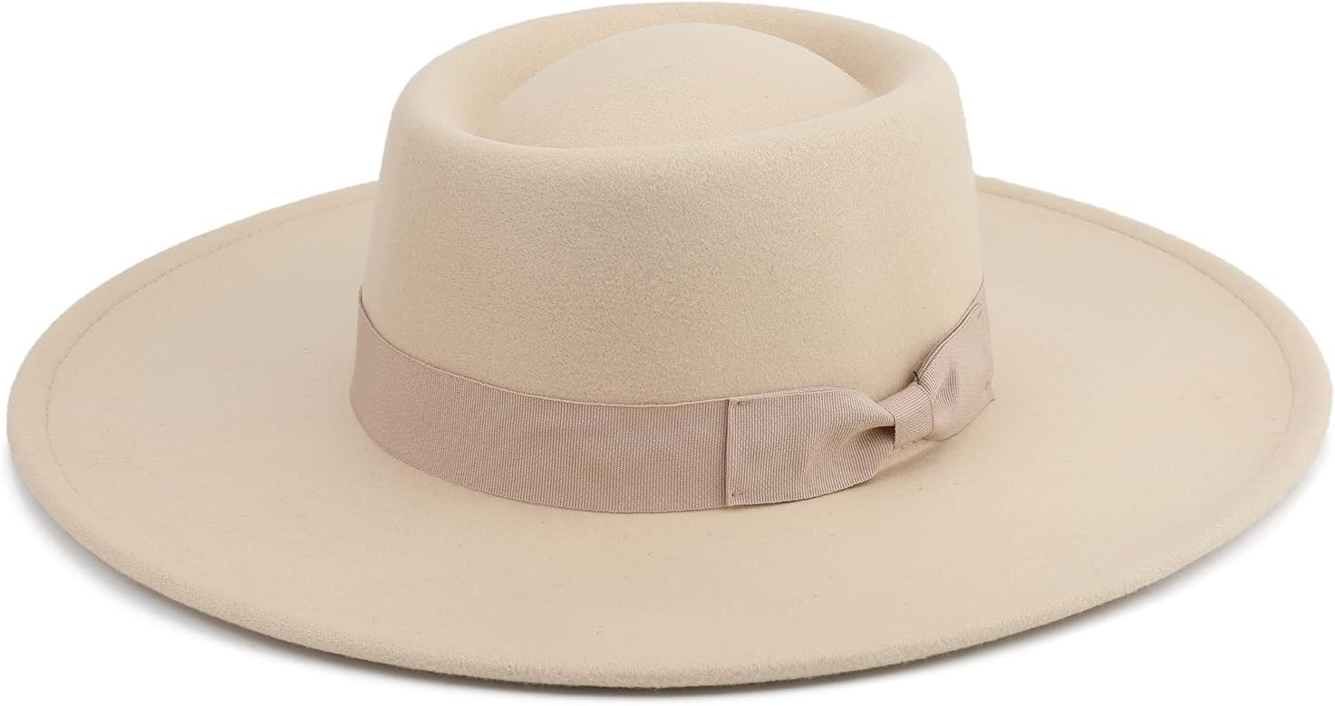 Pro Celia Big Wide Brim Women Fedora Hat | Amazon (US)