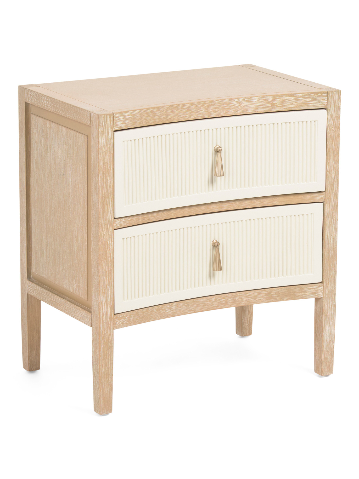 22x24 Curved 2 Drawer Nightstand | Bedroom | Marshalls | Marshalls