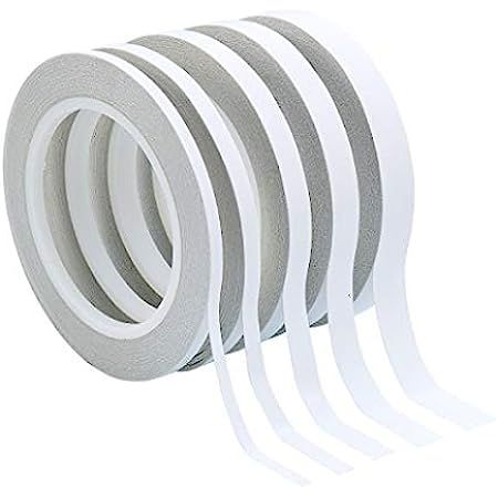 6 Rolls 1/4" x 22.9 Yards Double-Sided Adhesive Tape For Arts, Crafts, Photography, Scrapbooking, Ca | Amazon (US)