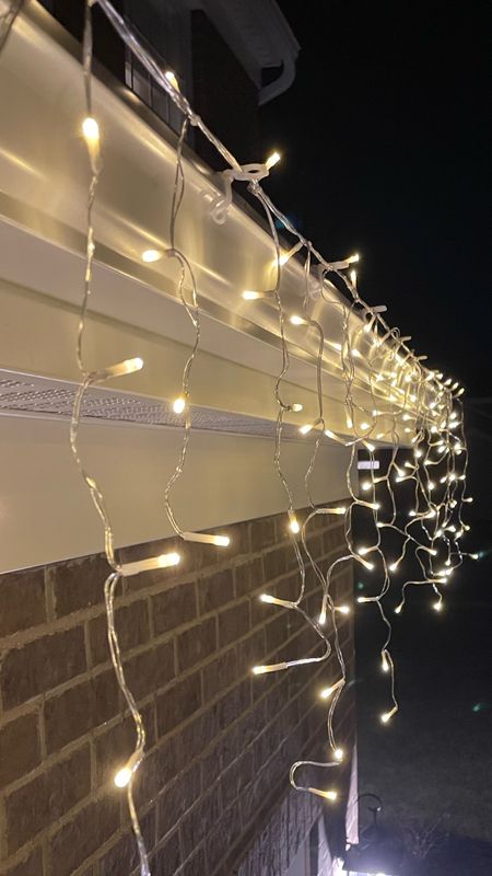 We’ve done lots of lights on our porches, bushes and trees in our yard over the years but this was my first time attaching them to our house. It was actually much easier and considerably less expensive than I was anticipating. I measured ahead of time and just needed one 40 ft strand and only used about a quarter of the 200 clips I ordered! 

#LTKHoliday #LTKSeasonal #LTKhome