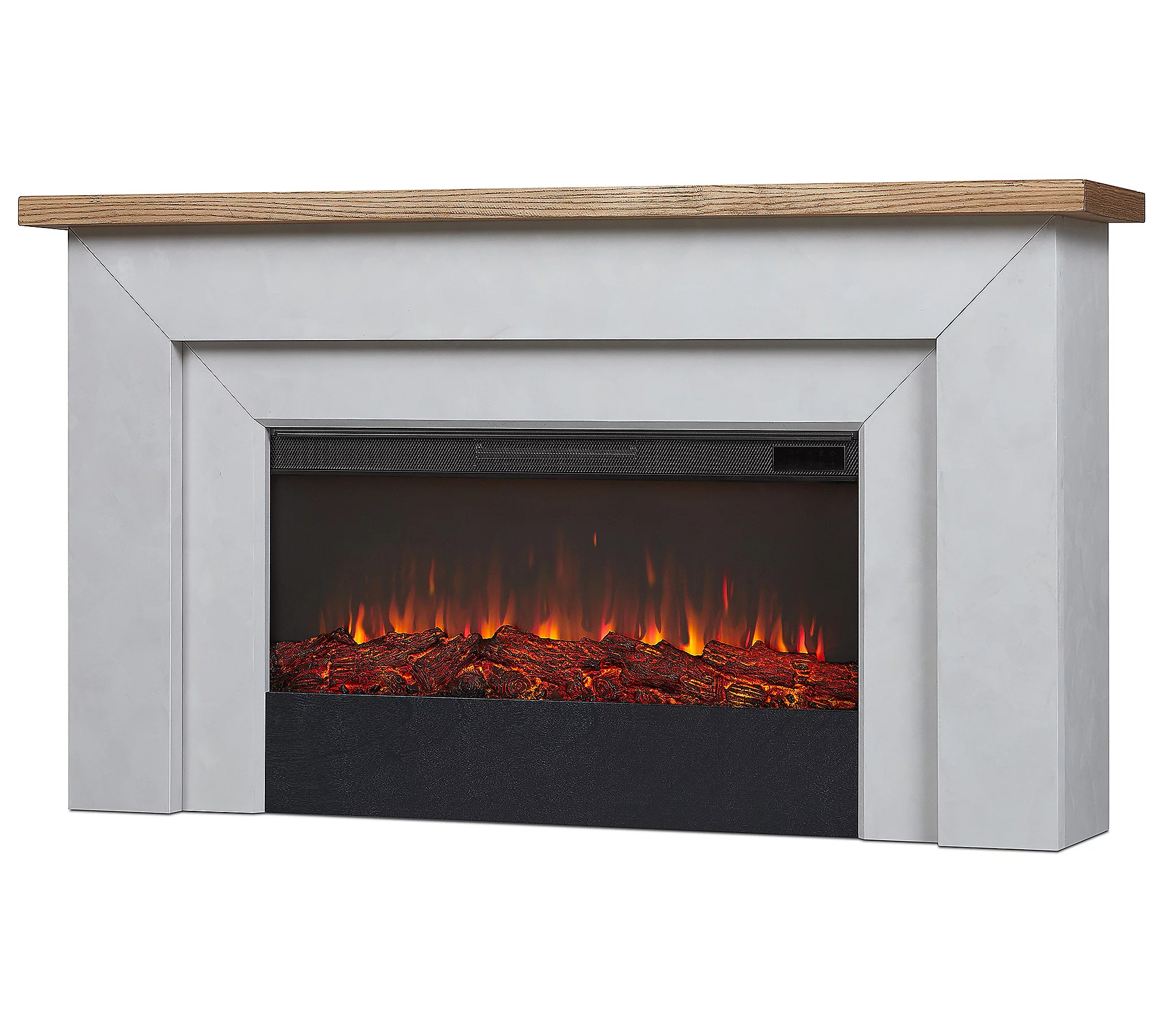 Real Flame Malie 68 Landscape Electric Fireplace | QVC
