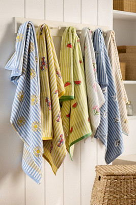 Icon Stripe Cotton Towel Collection | Anthropologie (US)