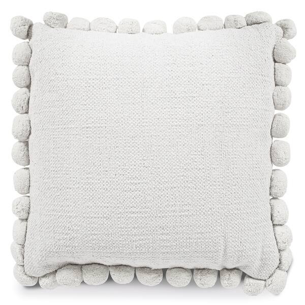 Poly and Bark Pom Square Throw Pillow - Single | Bed Bath & Beyond