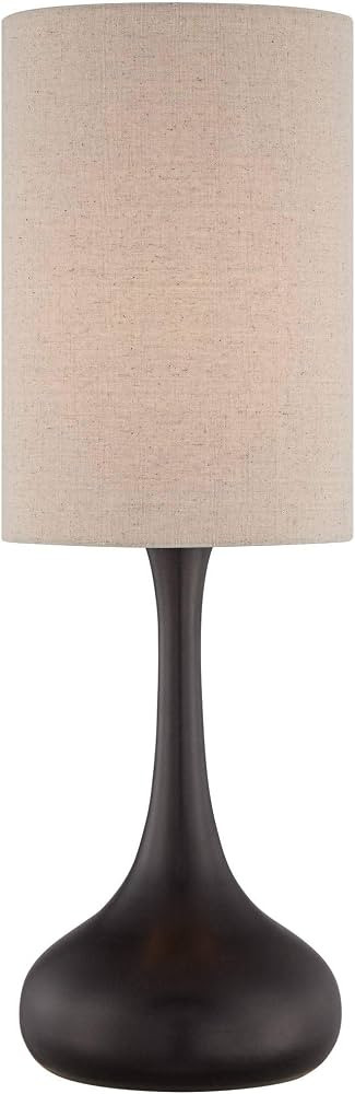 Moderne Droplet 24 1/2" High Table Lamp Bronze Brown Mid Century Modern | Amazon (US)