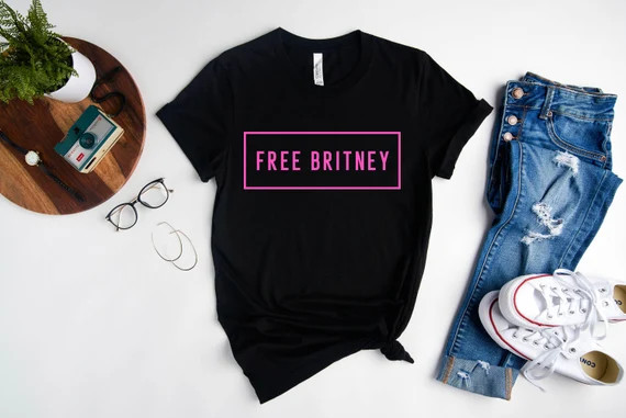 Britney Spears Shirt, Free Britney Shirt, #freebritney Shirt, Free Britney Movement, Britney TV S... | Etsy (US)