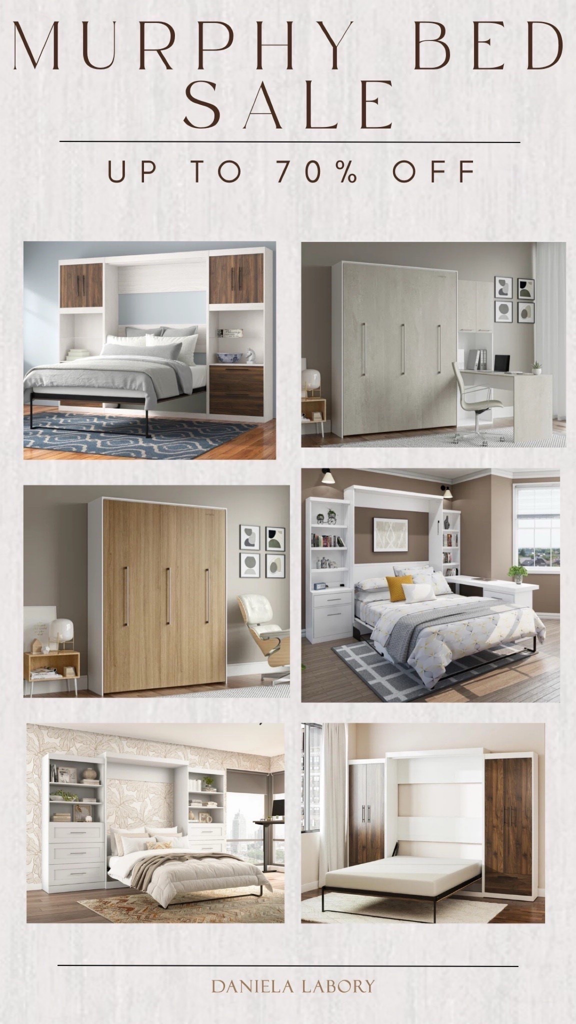 Murphy Beds on sale at Wayfair up to 70% off! 

Bedroom, kids room, guest room, apartment, home, bed, Murphy bed with desk 



#LTKStyleTip #LTKSaleAlert #LTKHome

#LTKHome #LTKCyberWeek #LTKSaleAlert