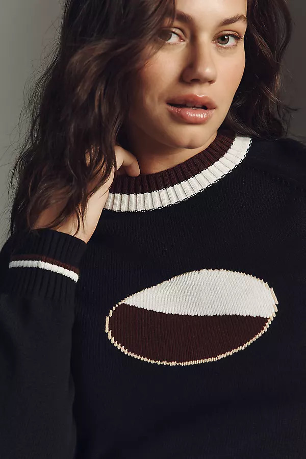 Black & White Cookie Sweater | Anthropologie (US)