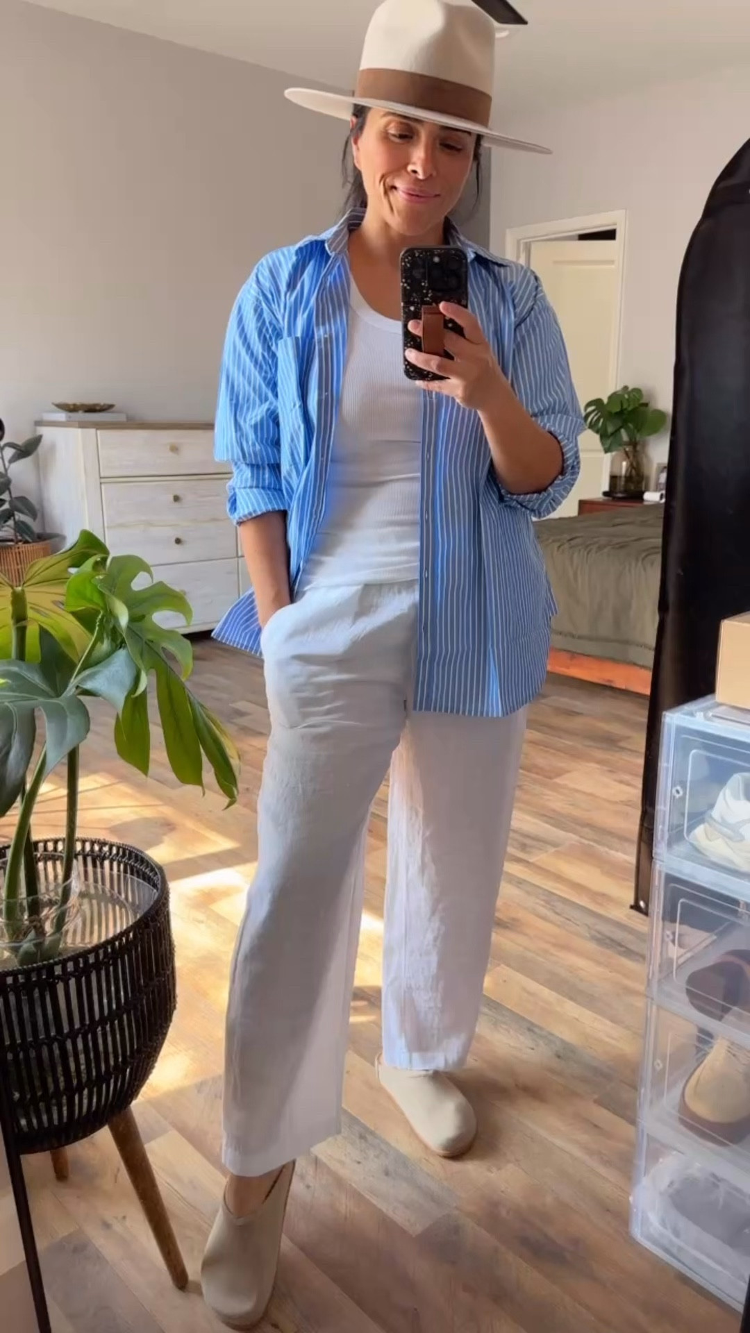 Spring outfits 2026
Linen pants 
Easter outfits
Mom style 
Midsize style 
Loft button down 
Cotton top 
#Quince
Vacation outfits 

#LTKOver40 #LTKootd #LTKPetite