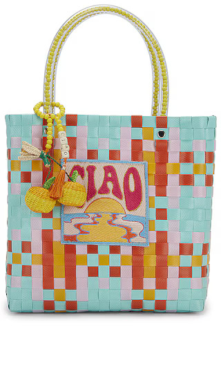 x REVOLVE Wish You Were Here Handbag in Turquoise | Revolve Clothing (Global)