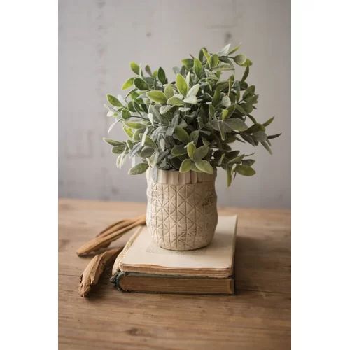 11.5'' Faux Eucalyptus Plant in Ceramic Pot | Wayfair Professional