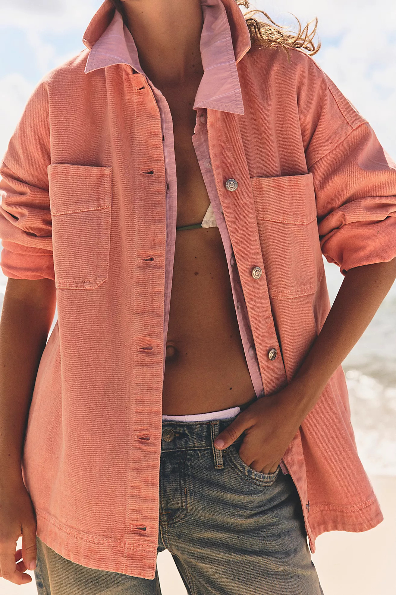 We The Free Madison City Denim Jacket | Free People (Global - UK&FR Excluded)