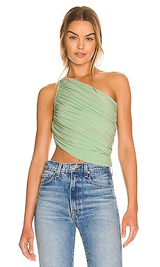 Norma Kamali Diana Bra in Seafoam from Revolve.com | Revolve Clothing (Global)