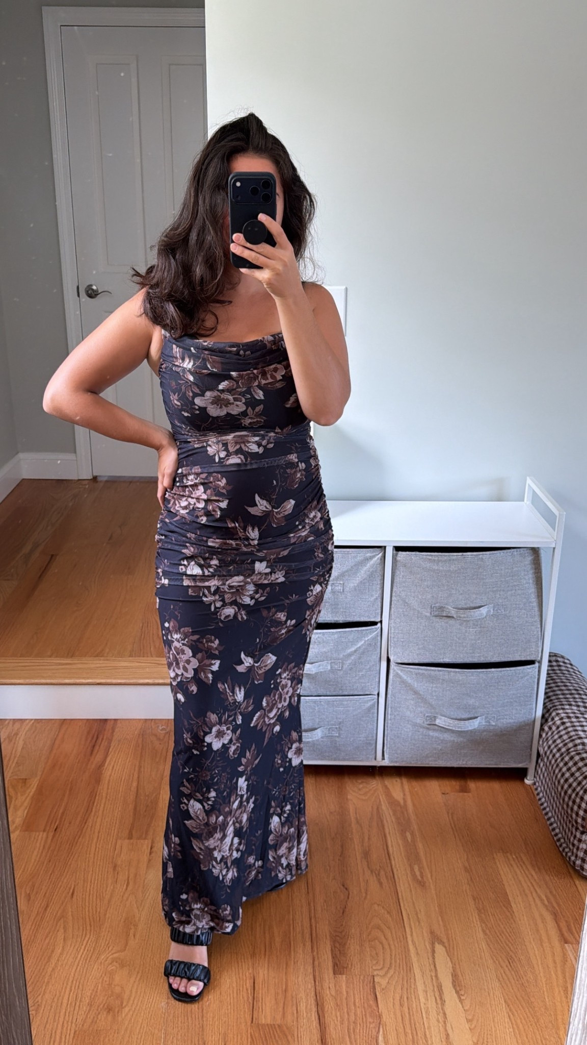 Black floral maxi dress with corset and ruching - perfect wedding guest dress 

#wedding #weddingguest #weddingguestdress #guestofwedding #guestofweddingdress #corset #rucheddress #corsetdress #fall #fallfashion #falldress #fallstyle #formaldress #semiformaldress #maxidress #blackfloral #floraldress #amazon #amazonstyle #amazonfashion #womens #bodycon #ltkfind 


#LTKWedding #LTKStyleTip #LTKFindsUnder100