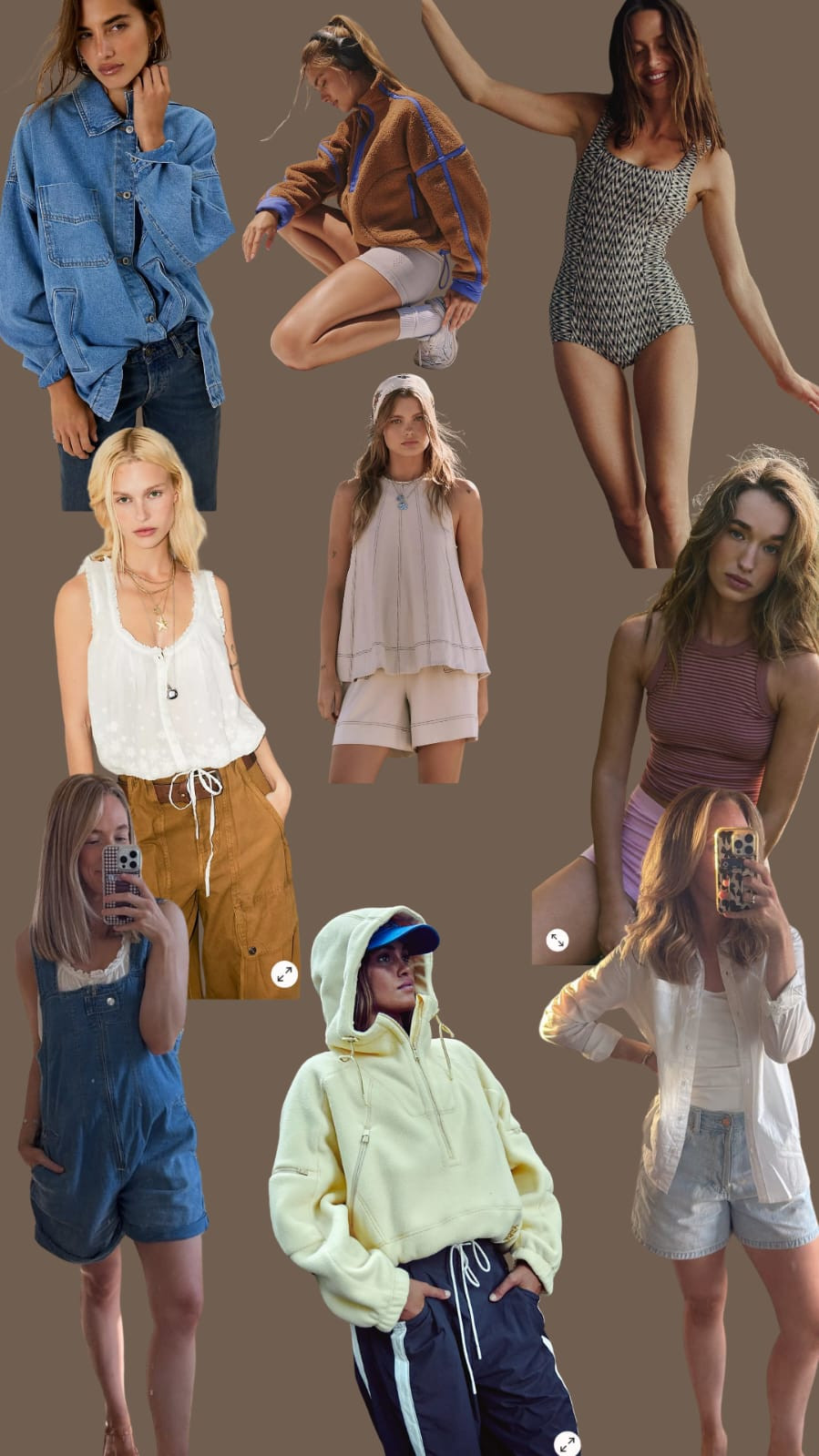 So many Free People favs- The shortalls and tippi shorts are CONSTANT repeats in my wardrobe. I love them.  

 #LTKgrwm #LTKootd #LTKmomlife