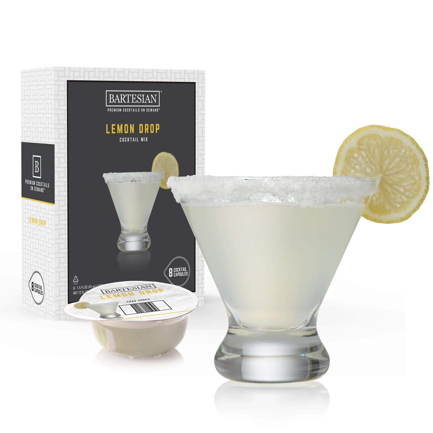 Vodka Martini Lemon Drop Cocktails | Bartesian | Bartesian