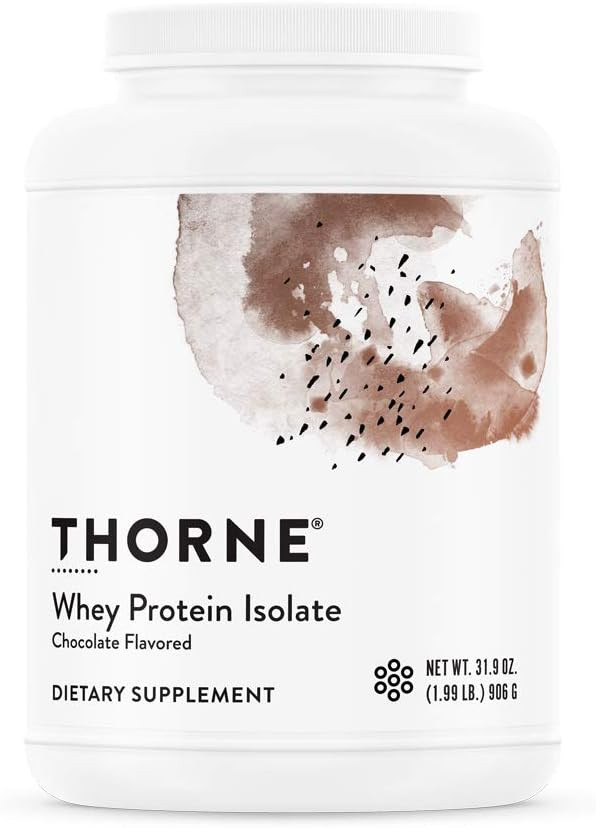 Thorne Whey Protein Isolate - 21 Grams of Easy-to-Digest Whey Protein Powder - NSF Certified for ... | Amazon (US)