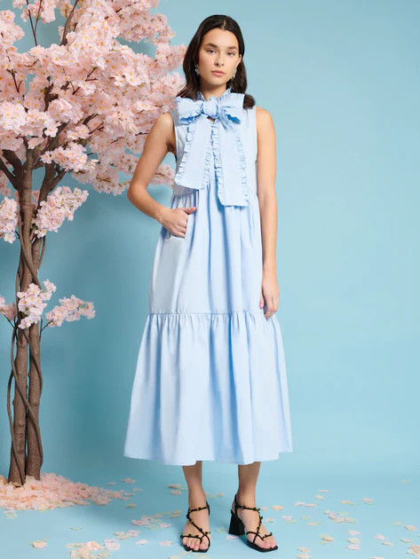Skye Bow Midi Dress | Sister Jane (UK)