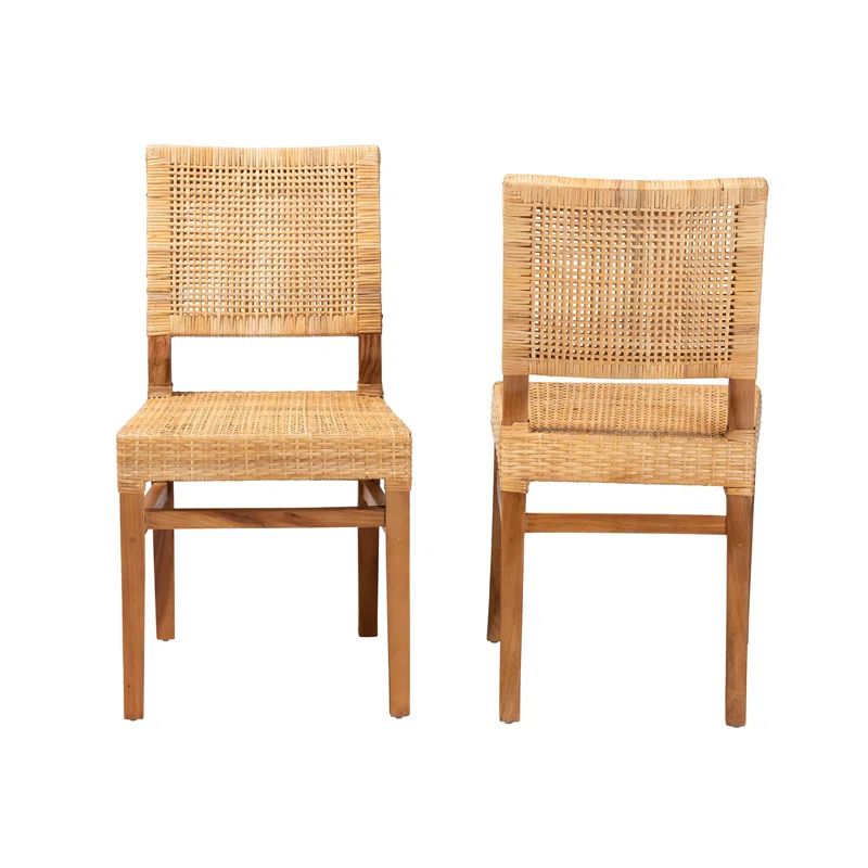 Lesia Solid Back Side Chair (Set of 2) | Wayfair North America