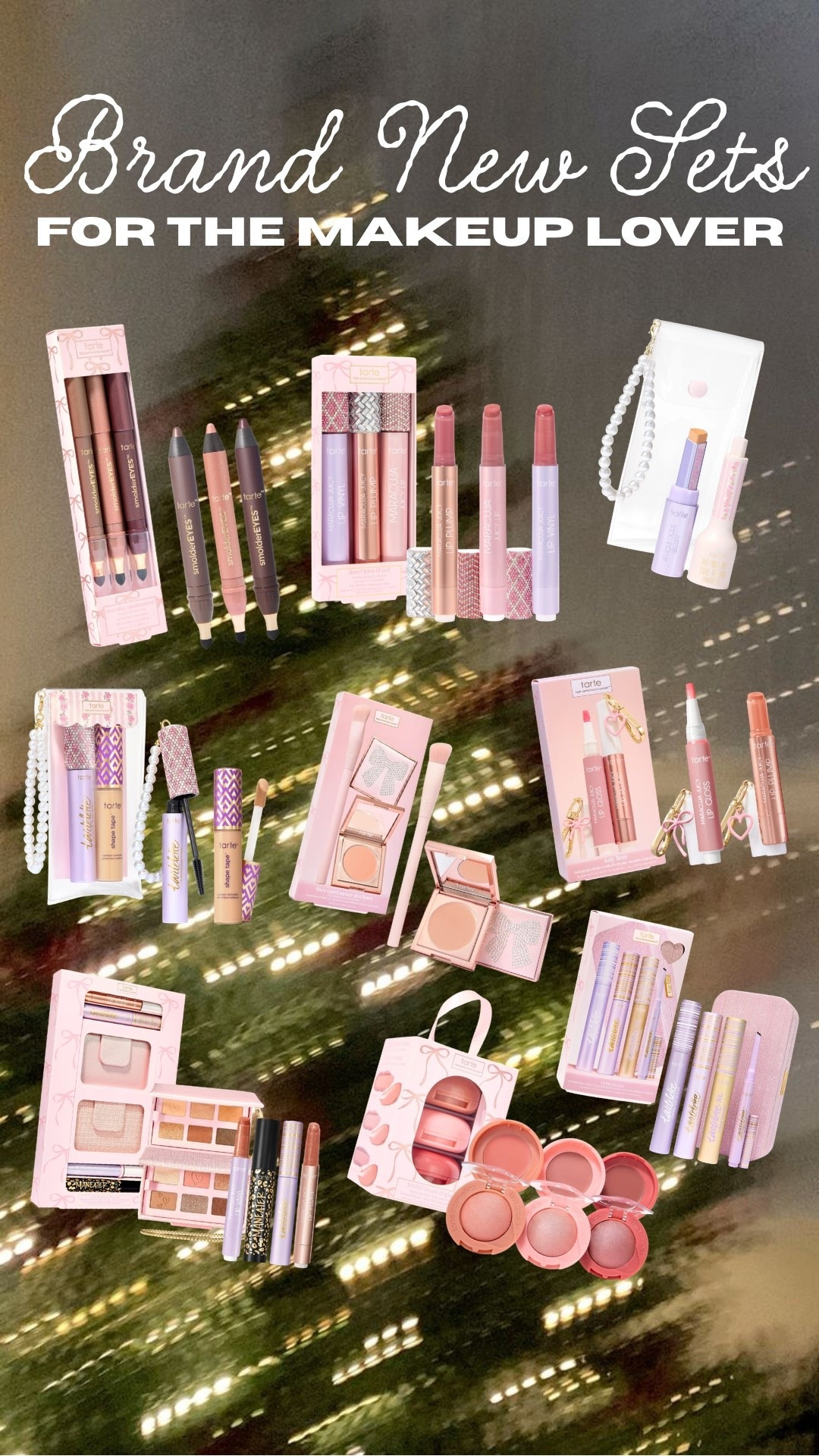 @tarte holiday sets are live + I have a code for the girlies who love a deal 💗
Code: BLAMEITONDEDE for 15% off!!

Dressupbuttercup.com #dressupbuttercup #dederaad

#LTKmomlife #LTKSaleAlert #LTKBeauty