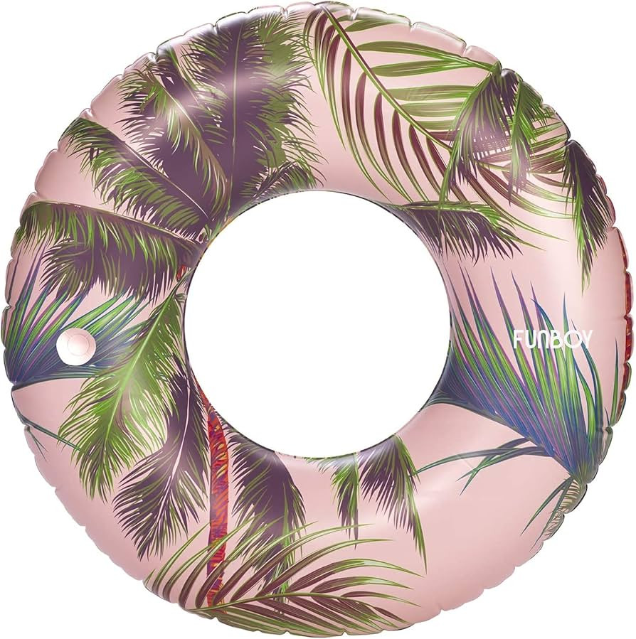 FUNBOY 48" Oversized Vintage Cali Giant Inflatable Tube Float, Luxury Raft for Summer Pool Partie... | Amazon (US)