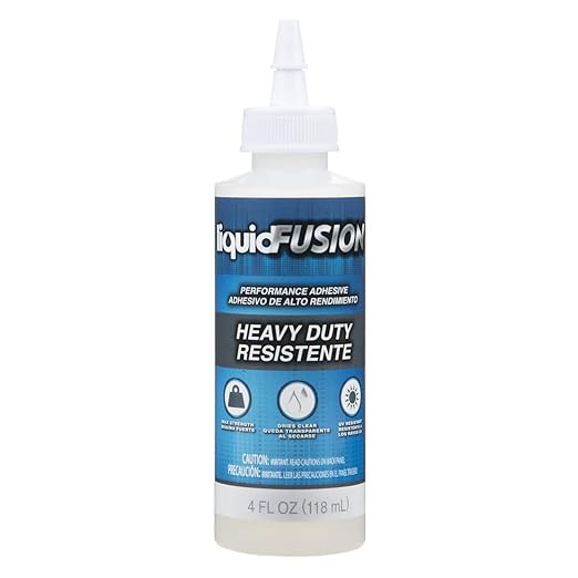 Aleene's Liquid Fusion Heavy-Duty Glue 4 fl oz, Maximum Strength, NonToxic & Dries Clear, Ideal f... | Amazon (US)