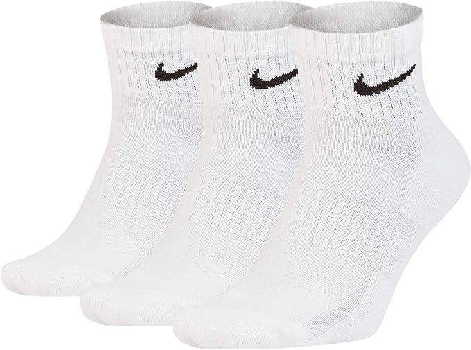 Nike Everyday Cushion Ankle Training Socks (3 Pair) | Amazon (US)