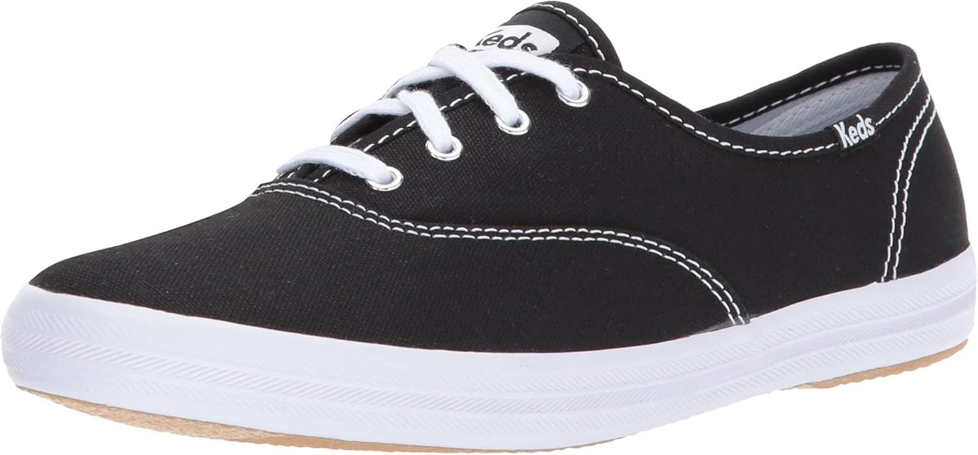 Keds Women's Champion Canvas Lace Up Sneaker | Amazon (US)
