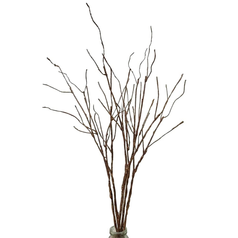 5PCS Artificial Lifelike Curly Willow Branches Decorative Dried Twigs, 25.9 Inches Fake Bendable ... | Amazon (US)
