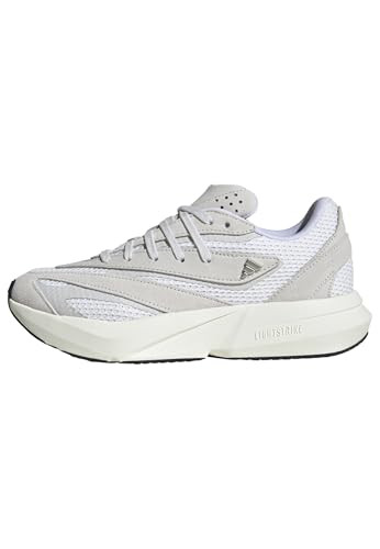 Adidas Womens Lightstride Sportswear, Crystal White/White/Grey, 7 | Amazon (US)
