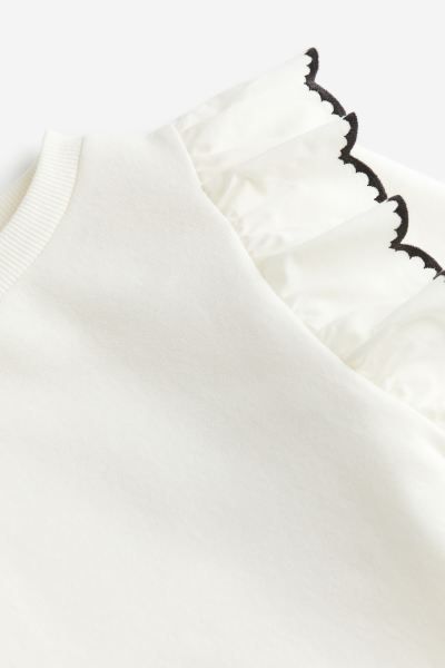 Sweater - White/Black - Kids | H&M AU | H&M (AU)