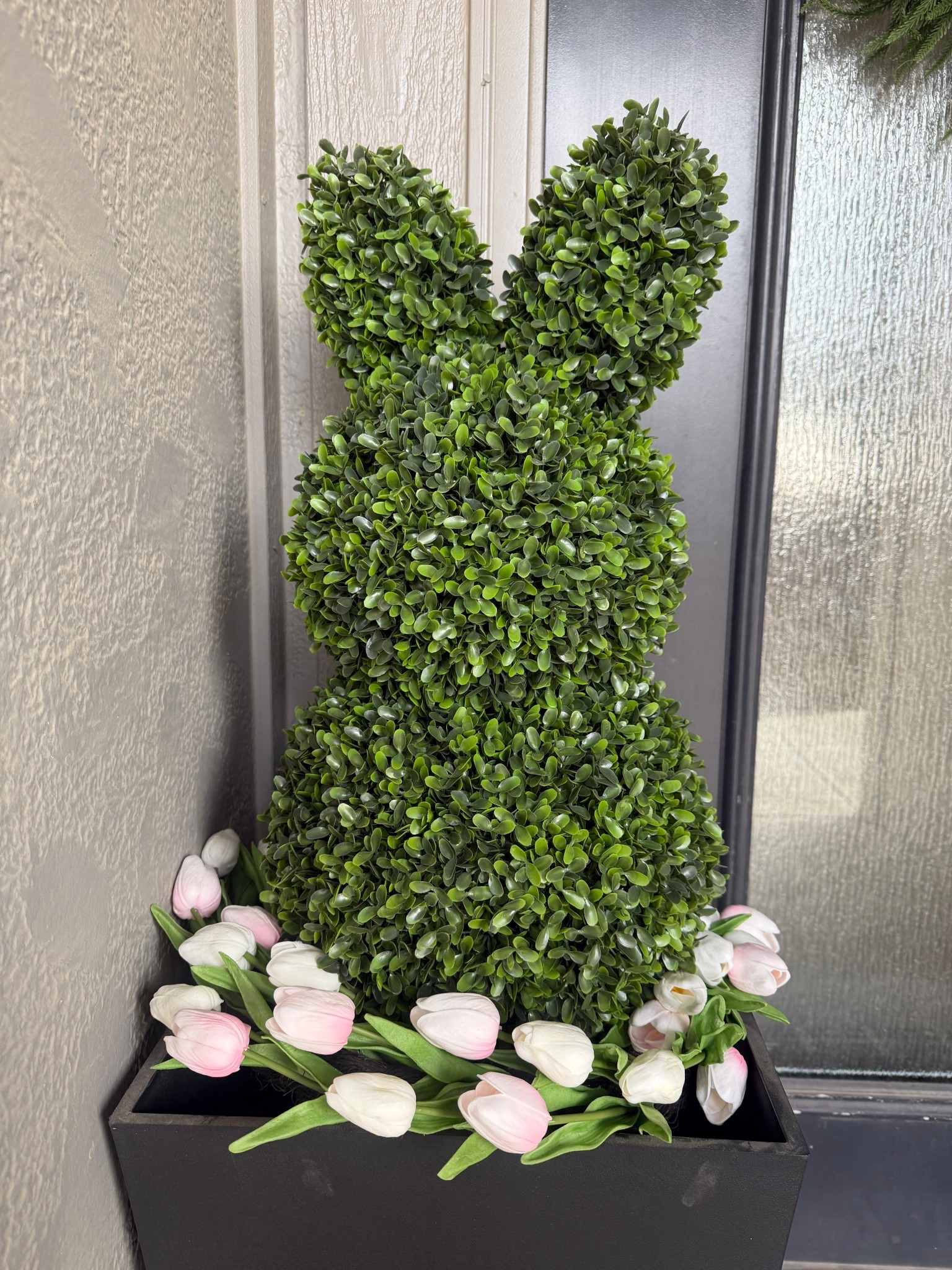The viral Walmart bunny topiaries are BACK 🐰🌷 and they are the cutest spring decor find for 2026! If you’re decorating for Easter on a budget but still want that high-end look, these bunny topiaries from Walmart are a must.

They look like something you’d find at a boutique home store but for a fraction of the price. I styled mine on my front porch for an instant spring refresh — simple, neutral, and designer-inspired.

Run don’t walk because these viral Easter bunny topiaries sell out FAST every year. Linked in my LTK 🛍️✨

#WalmartFinds #WalmartHome #WalmartSpringDecor #WalmartEaster #BunnyTopiary #ViralHomeFinds #SpringDecorIdeas #EasterDecor #FrontPorchDecor #BudgetHomeDecor #AffordableDecor #NeutralHome #LTKFinds #LTKSpring

#LTKHome #LTKSeasonal #LTKHome