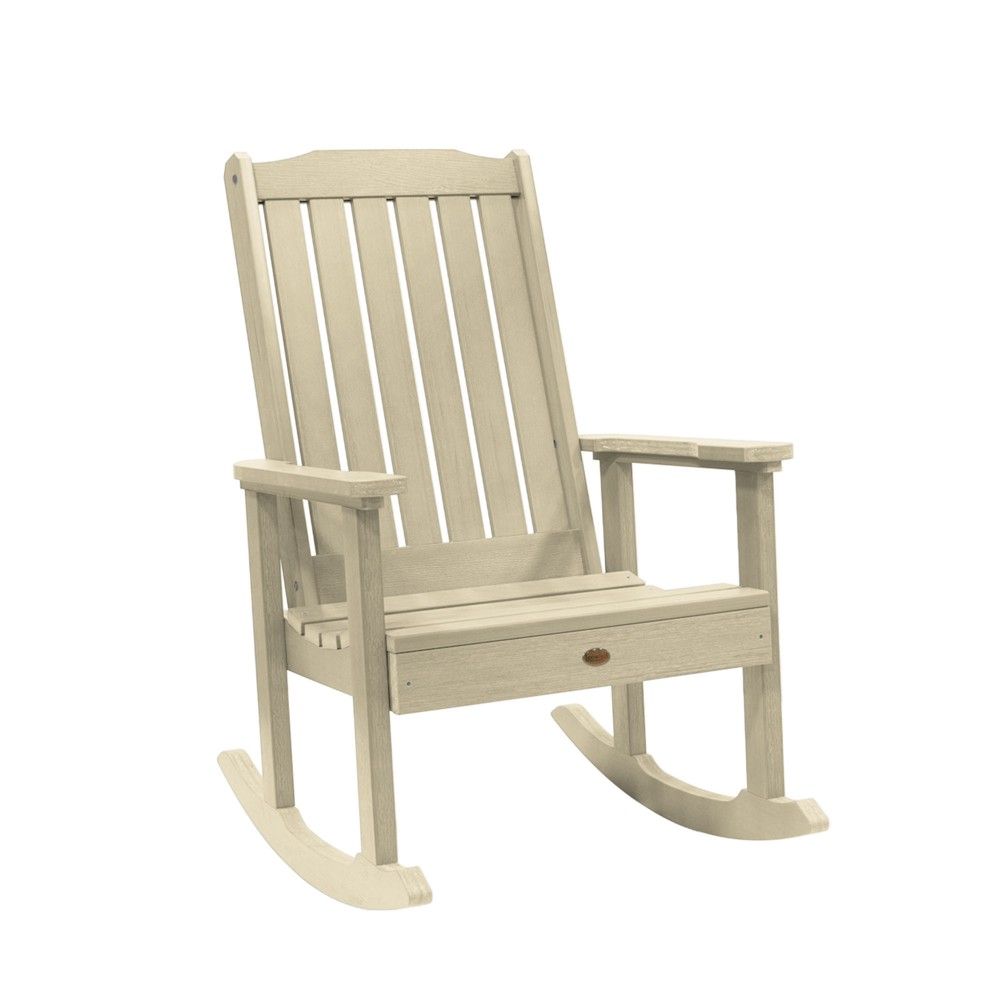 Lehigh Rocking Patio Chair Whitewash - highwood | Target