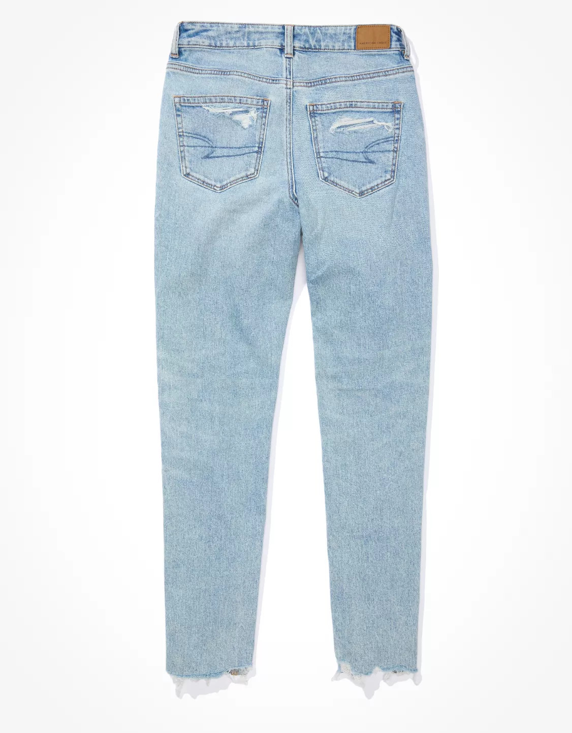AE Strigid Ripped Mom Jean | American Eagle Outfitters (US & CA)