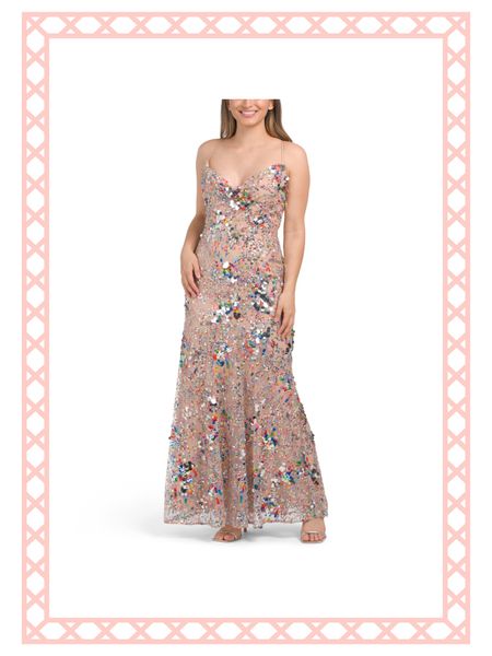Formal dress, wedding guest, prom, mother of the bride, sequin gown 

#LTKWedding