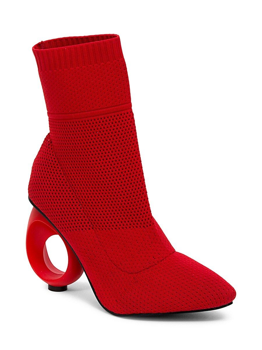 Ninety Union Women's Beyonce Sock Booties - Red - Size 10 | Saks Fifth Avenue OFF 5TH